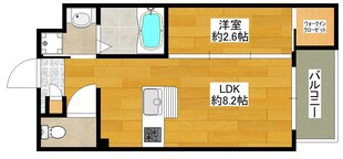 リアコート上新庄の物件間取画像